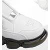 2021 Buty do biegania Roman Sandals Grube Tenis Mężczyźni Biały Czarny Lato Koreański Moda Casual Buty Duży Rozmiar Oddychające Sneakers Run-but # A0008