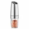 Gravity Electric Salt Pepper Mill Household Stainless Steel Automatic Operation grinder Adjustable Coarseness mills Kitchen tool CCF6090