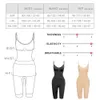 Body Shaper Seamless Women Bodysuit Slimming Waist Trainer Shapewear Butt Lifter Chest Enhancing Full Slip Strappy-Backed 210708