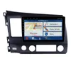 Honda Civic 2006-2011のカーDVD GPSラジオプレーヤー10インチMP4ステレオアンドロイドダッシュマルチメディア