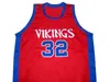 32 MAGIC JOHNSON vikings HIGH SCHOOL Basketball Jersey Personalize qualquer nome e número