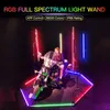 POGRAFI LIGHTING LED VIDEO LIGHT APP CONTROL IP68 Vattentät RGB Tube USB -laddningsbar 18W 36000 färger Portable Lanterns262D