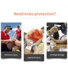 Коленные колодки нейлоновая костяная поддержка Elastic Fitness Protection Tool