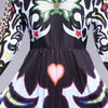 Весна осень леопарда винтаж принт Maxi женщин взлетно-посадочные платья Vestidos de Fiesta рукав тонкий длинный плиссированный платье 210416