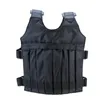 Charge maximale 20 kg Gilet lesté réglable Veste de poids Exercice de boxe Gilet d'entraînement Poids Sable Vêtements (vides) Accessoires