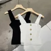 Deat Women Elastic Triped Rivet Suspender Vest inférieur Sexy Couleur solide Slim Fashion Spring Summer 11B141 210709