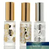 5 pçs / lote 12ml frascos de perfume de vidro fosco frascos de perfume vazio atomizador recarregável cheiro de perfume com tamanho de viagem portátil