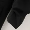 Women's Suits & Blazers Heydress 2021 Autumn Women Elegant White Black Green Blazer Crimping Three Quarter Sleeve Outerwear Notched Pocket O
