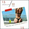 Équipements Fournitures Sports Extérieur Bandes de résistance Fitness Pilates Booty Band Rope Bift Workout Bumuscle Exercise Equipment1 Drop Delive