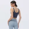 Yoga Vest U Back Sports BH Ondergoed V-hals Tank Gym Kleding Dames Running Fitness Workout Pated Top