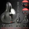 Homens Mulheres Bicicleta Saddle Capa 3D Gel MTB Road Cycle Saddle Coberturas Hollow Respirável Confortável Ciclismo Soft Ciclismo SeatSoft Bike Seat