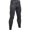 Nuovi pantaloni a compressione con tasca con cerniera per uomo Palestre da uomo Quick Dry Pant Jogger Leggings Abbigliamento fitness Allenamento Pantaloni skinny 210421