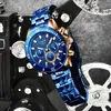 Lige Waches Mens 시계 탑 브랜드 럭셔리 패션 스포츠 시계 남성 육군 군사 방수 시계 남자 손목 시계 210527