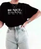 Kvinnor T Shirt Var trevlig Inspirerande Quotes Harajuku Tumblr Gullig Oversized T-shirt Kvinna Grunge Estetiska Grafiska Tee Toppar 210623