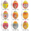 Easter Egg Pu Slow Rebound Squishy Decompression Toy Cartoon Buuy Arcobaleno Squishies in silicone Antistress Decorazioni per feste Uova Regali