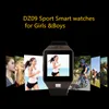 New Smart Watch Homens Mulheres DZ09 Pulseira Pulseira Sim Eletrônica Inteligente Relógio Inteligente Sport Relógios para Android iOS Celphones vs T500 Q18 G20 116Plus