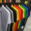 Pikétröja Män Casual Solid Short Sleeve Slim Andningsbar Skjorta Sommar Sportkläder Snabbtork Jerseys Toppar Camisa Polo Shirts 4xl 210707