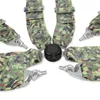 Säkerhetsbälten Tillbehör Justerbar Racing Säkerhetsbälte Säkerhetsbord Bil Auto Universal 4-Point Camlock Quick Release Camouflage