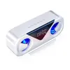 FM Radio Altavoces Bluetooth-kompatibel Lautsprecher LED Caixa De Som Amplificada Wecker Alto-falantes Subwoofer Heimkino