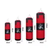 Empty Boxing Sandbag Home Fitness Hook Hanging Kick Punching Bag Training Fight Karate Punch Muay Thai Sand250L2428059