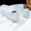 Natural Opal Skull Crystal Smoking Pipes Energy stone women Fasion Gemstone Quartz Tobacco Pipe