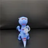 piattaforme petrolifere di dinosauro blu che fumano bong narghilè mini pipe ad acqua all'ingrosso meraviglioso dab rig per ragazze