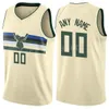 2021 City 75th Custom Printed Giannis 34 Antetokounmpo Khris 22 Middleton Jrue 21 Holiday 0 DiVincenzo 24 Connaughton Grayson Allen Hommes Femme Basketball Maillots