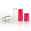 10 ml Doldurulabilir Taşınabilir Mini Parfüm Şişesi Atomizer Sprey Gezgin Alüminyum Boş Parfum Şişeler Seyahat Kozmetik Konteyner Destek Logosu Özelleştirilmiş