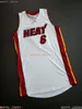 personalizzato cucito # 6 Lebron James Jersey XS-6XL Throwbacks pullover di pallacanestro economici uomini donne giovani