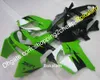 ZX 9R 98 99 Sportbike Fairing для Kawasaki ZX9R 1998 1999 ZX-9R Зеленые черные белые мотоциклы Aftermarket Kit (литье под давлением)