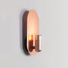 Nordic Creative Simple Living Room Corridor Study Bedroom Bedside Rose Gold Wall Lamp