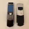 Nowy Przyjeżdża Podpis Wysoki Klasyczny Luksusowy V8 Telefon Slajdowy Złoty Czujnik Grawitacyjny Sapphire Szkło Metal Body MP3 Bluetooth Odblokowany Dual SIM Karta Moblie Telefony komórkowe