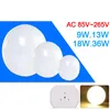Deckenleuchten LED-Licht 36W 24W 18W 13W 9W 6W AC 85-265V Lampe Panel Oberfläche modern für Wohnzimmer