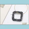 Baumeln Kronleuchter Jewelrysquare Fl Diamant Großer Kreis Weibliches Abschlussballkleid Mode Ohrringe Drop Lieferung 2021 Aqjxw