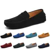 Hotsale Groothandel Niet-Merk Mannen Casual Schoenen Espadrilles Triple Black Whites Brown Wines Red Navy Khaki Grey Fashion Mens Sneaker Outdoor Jogging Walking Trainer