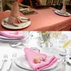 100pcs 30x30cm table lino tovagliolo in poliestere panno per la cena di nozze favori decorazioni natalizie all'ingrosso