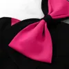 Plus Size Women Party Dress Maxi Black Rose Red Color Block Tube Tops Sexy Big Bowtie Event Occasion Célébrer Soirée Long Robe 210416