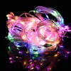 GIREALO RGB Starry Window Curtain Strip Light 300 LED 8 Lighting Modes USB Powered Remote Control for Bedroom Home-Party Wall Decorations - Multicolored Changing