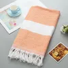 Serviette de plage turque en tissu de coton à pampilles pour adultes, motif géométrique, serviettes de bain d'été de haute qualité, 100x180cm, vente en gros