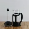 Tea Brewer Coffee Pot Coffee Maker Kettle 350 ml roestvrijstalen glazen thermoskan voor koffiedrinkware 210408