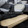 Leather Car Seat Cushion Set Auto Cover Protector Rear Bench Protection Universal Fit For Truck Van SUV Goods Covers