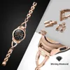 Kobiety Rhinestone Pasek dla Samsung Galaxy Watch 42mm Wymiana Smart Watch Bands dla Samsung Watch Galaxy Active 20mm H0915