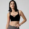 Sommer Yoga Sport-Bh Frauen Sexy V-ausschnitt Sammeln Schönheit Zurück Kreuz Laufen Fitness Schnell Trocknend Gym Training Tanz Weste Outfit