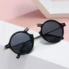 Gafas de sol 2021 Fashion Metal Steampunk Round Small Frame Pilot Women Vintage Marca de marca Gafas Sun Femenino Sexy Shade Men