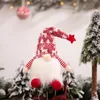 Glowing Gnome Christmas Faceless Doll Home Decoration Navidad Natal Gift for New Year 2022 Accessories JJF11213