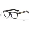 Classique BoLucA Silv Bigrim Lunettes Monture Unisexe RetroVintage Carré Importé purePlankmetal décoration 5618143 pour Prescri6892259