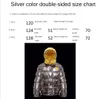 Fashion Men's and Women's Parka Down Jackets Women Luxury Brand Hooded Jacka Dubbelsidig slitage