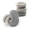 Chaussures d'hiver pour bébés bottes de neige bébé petites chaussures nées en coton 210515