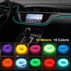 Strisce Insegna al neon Filo sotto l'auto Tubo flessibile flessibile Luci LED Striscia LED El Natale Anime/Corpo Donna/Camere Corda DecorStriscia LEDLED