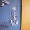 Decorative Objects & Figurines One Piece Handmade Dream Catcher Feather Tassels Wall Decoration Wedding Decorate 40cmX1.1m
